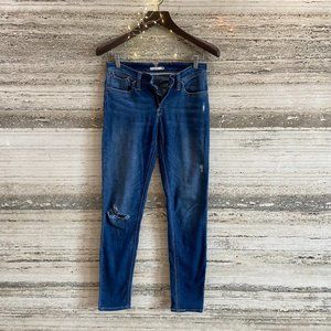Levi's 711 Skinny Jeans Blue Size 28